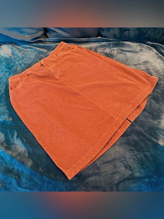 Pact Dresses & Skirts - Pact Rust Corduroy Skirt